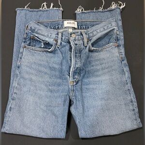 Agolde 90s fit distressed Jean Size 24